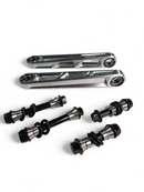 Elektric Offroad 2024+ Can Am Maverick R Front Sway Bar Links Anodized Clear-1