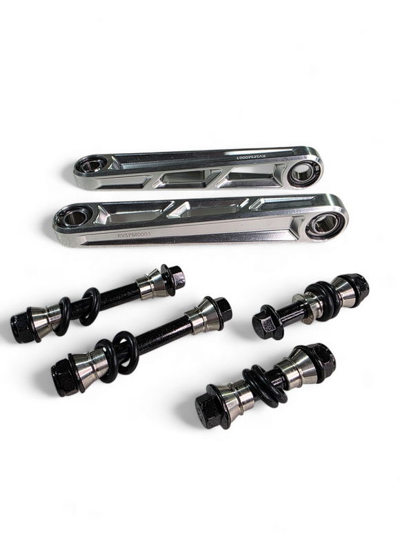 Elektric Offroad 2024+ Can Am Maverick R Front Sway Bar Links Anodized Clear