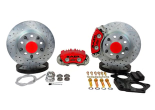 BAER BRAKES 11 Clsc Brake Sys Frt Red Must II Fits Applications Using Mustang II Spindles, 5x4.75" BC
