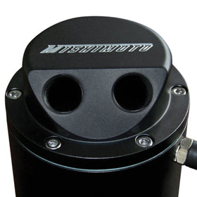 Mishimoto Black Oil Catch Can - 0