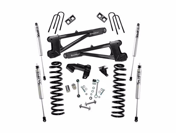 Superlift 08-10 Ford F-250 SuperDuty 4WD Diesel 4in Lift Kit w/ Repl Radius Arms/Fox 2.0 Shocks