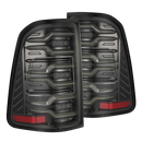 Alpharex 2025 Dodge Ram 1500 Luxx-Series LED Tail Lights - Alpha Black-1