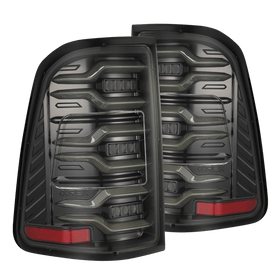 Alpharex 2025 Dodge Ram 1500 Luxx-Series LED Tail Lights - Alpha Black