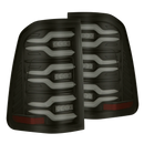 Alpharex 2025 Dodge Ram 1500 Luxx-Series LED Tail Lights - Black-1