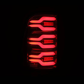Alpharex 2025 Dodge Ram 1500 Luxx-Series LED Tail Lights - Black/Red - 0