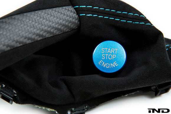 IND F22 2-Series Polar Blue Start / Stop Button