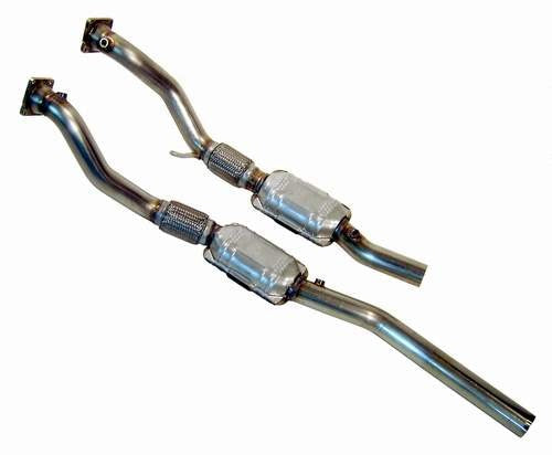 Techtonics Stainless Steel 2.5" Turbo Downpipes W/High Flow Cats / B5 Audi S4 2.7T