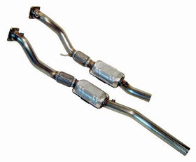 Techtonics Stainless Steel 2.5" Turbo Downpipes W/High Flow Cats / B5 Audi S4 2.7T