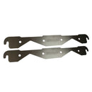 Moroso Small Block Chevy Exhaust Block Off Storage Plate - Pair-1