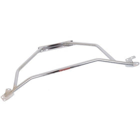 BBK 94-04 Mustang V6 GT Tubular Strut Tower Brace - Polished Chrome Finish - 0
