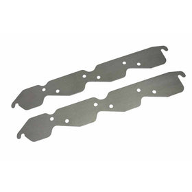 Moroso Chevrolet Big Block Mark IV (w/Conv. Heads) Exhaust Block-Off Storage Plate - Aluminum - Pair