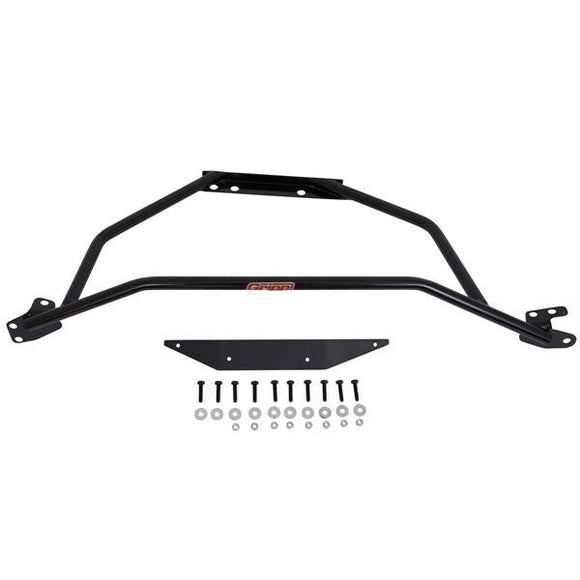 BBK 94-04 Mustang V6 GT Tubular Strut Tower Brace - Black Powdercoat Finish