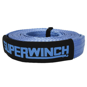 Superwinch Recovery Strap 20000 lbs 2in x 30 ft w/ Reinforced Closed-Loop Ends - 0