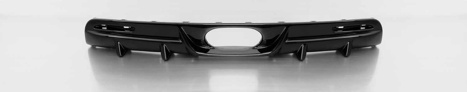 Remus 2010 Honda CR-Z 1.5L Hybrid Satin Black Rear Diffusor (Only Fits w/Remus Exhaust)
