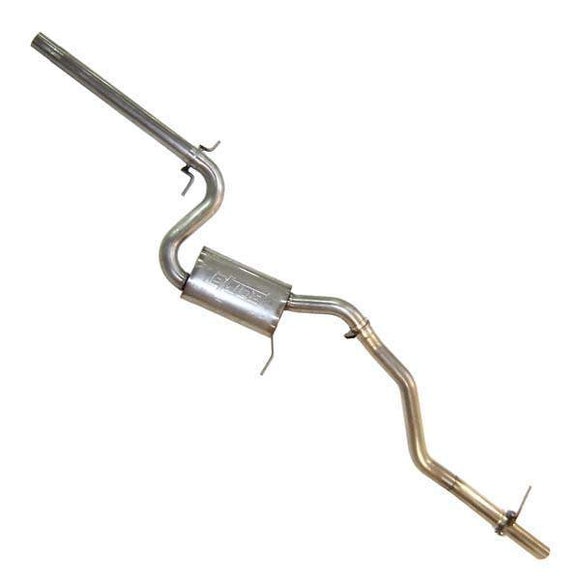 Techtonics 2.5" Cat-Back Exhaust (Stainless) Mk5 Jetta TDi