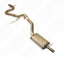 Techtonics 2.5" Stainless Steel Exhaust System With Borla Muffler - VW 2.0T Mk5 Jetta-1