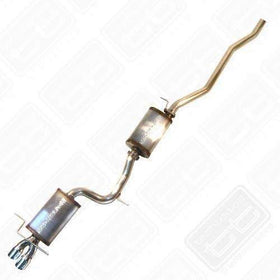 Techtonics Stainless Dual Tip Exhaust | 96-01 Audi A4 1.8T W/DP