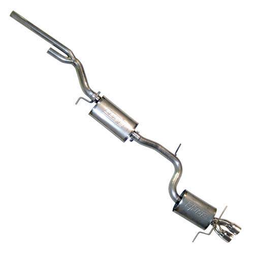 Techtonics Stainless Dual Tip Exhaust | 96-01 Audi A4 V6 Quattro