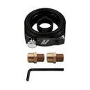 Mishimoto Oil Sandwich Plate Adapter with 3 x 1/8in NPT Ports-1