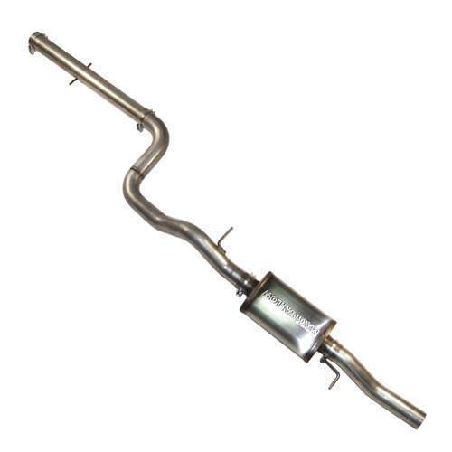 Techtonics Aluminized 3" Cat Back Exhaust - VW / Mk4 / 1.8T / VR6 / Golf / GTI / TDI