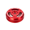 Grimmspeed Lightweight Crank Pulley Red For Subaru FA/FB Engines-2