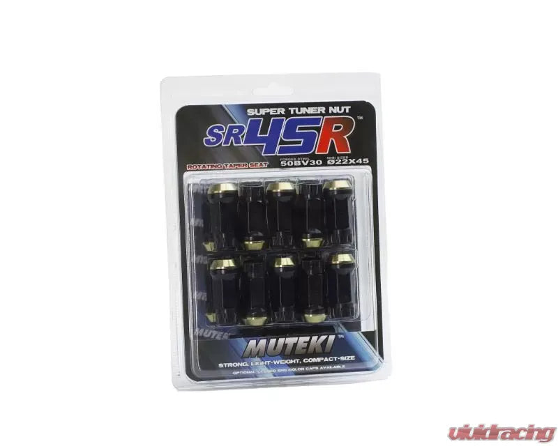 Muteki SR45R 12x1.25 Burned Blue Neon Lock Set