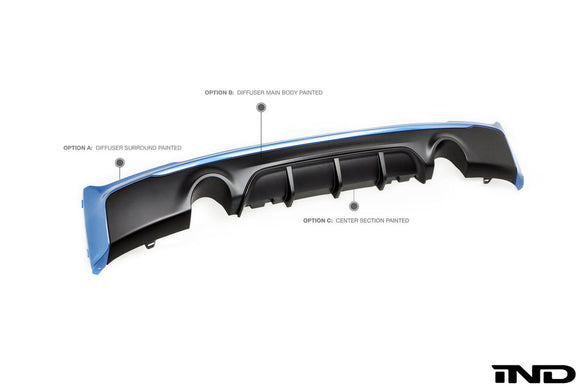 BMW M Performance F22 M-Sport Rear Diffuser