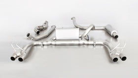 Remus 2015 Honda Civic Type-R Type Fk2 2.0T Axle Back Exhaust w/Front Section/Carbon Tail Pipe Set