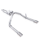 Stainless Works Chevy Silverado/GMC Sierra 2007-16 5.3L/6.2L Exhaust Under Bumper Exit-1