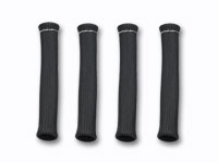 Vibrant 3/4in Dia Spark Plug Boot Insulator (4/Pack) Black color