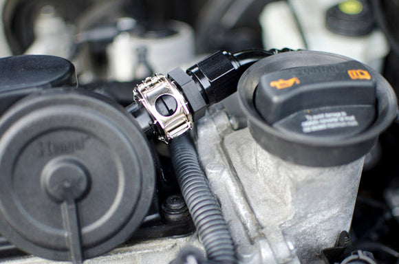 BFI "Clean Catch" - Crankcase Oil Separator - Vent To Atmosphere (2.5L 5-Cylinder)