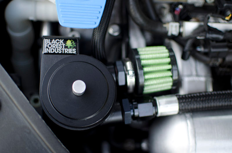BFI "Clean Catch" - Crankcase Oil Separator - Vent To Atmosphere (2.5L 5-Cylinder)