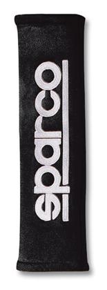 SPARCO BELT PAD 2IN ALCANTARA BLACK