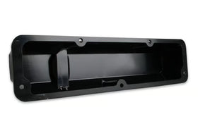 Mr. Gasket Fabricated Aluminum Valve Covers - Black Finish Fits 1958-1976 Ford 332-428 FE - 0
