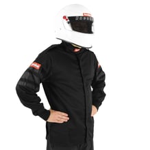 RACEQUIP SFI-1 1-L JACKET BLACK X-LARGE