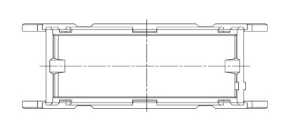 ACL BMW S65B40 4.0L V8 Standard Size Main Bearings