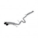 MBRP 13-18 Hyundai Veloster Turbo Dual Exit T409 2 1/2in Cat Back w/ Carbon Fiber Tips-1