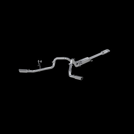 MBRP 2015 Ford F-150 5.0L 3in Cat Back Dual Split Side Exit AL Exhaust System