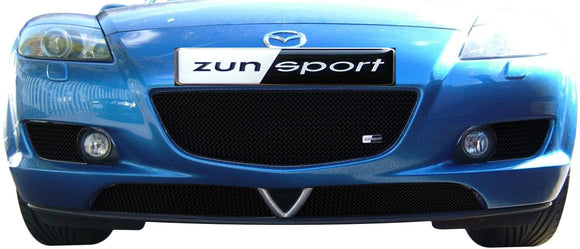 Zunsport Mazda RX Full Grille Set - Black finish