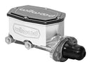 Wilwood Compact Tandem Master Cylinder - 1.12in Bore - w/Pushrod (Ball Burnished)-3