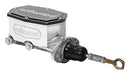 Wilwood Compact Tandem Master Cylinder - 1.12in Bore - w/Pushrod - Fits Mustang (Ball Burnished)-1