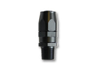 Vibrant -8AN Male NPT Straight Hose End Fitting - 1/2 NPT