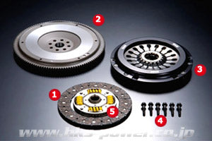 HKS 93-95 Mazda RX-7 Light Action Single Plate Clutch Kit