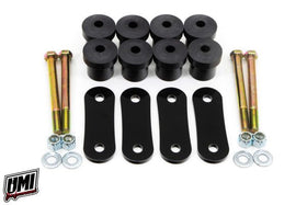 UMI Performance 70-81 Polyurethane Leaf Spring Shackle Kit