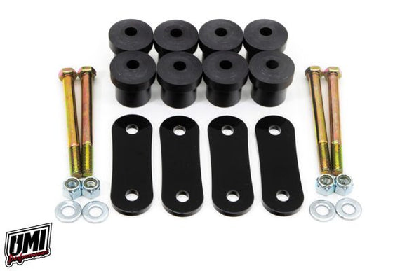 UMI Performance 70-81 Polyurethane Leaf Spring Shackle Kit