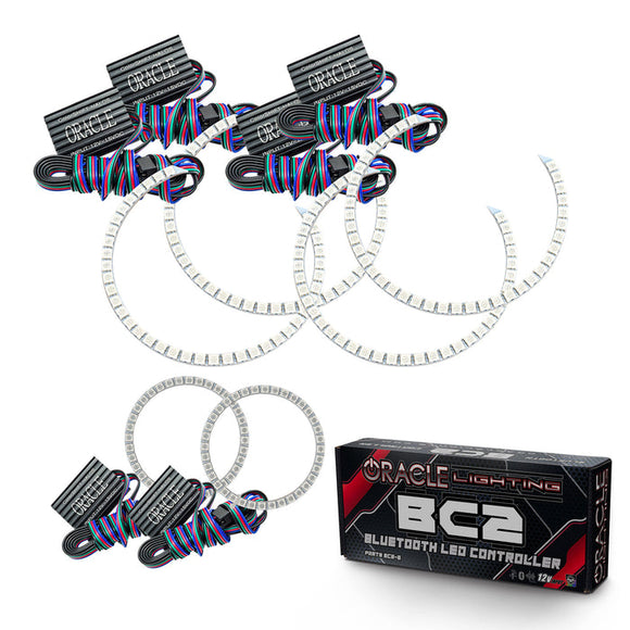 Oracle Jeep Grand Cherokee 11-13 LED Triple Halo Kit - White SEE WARRANTY