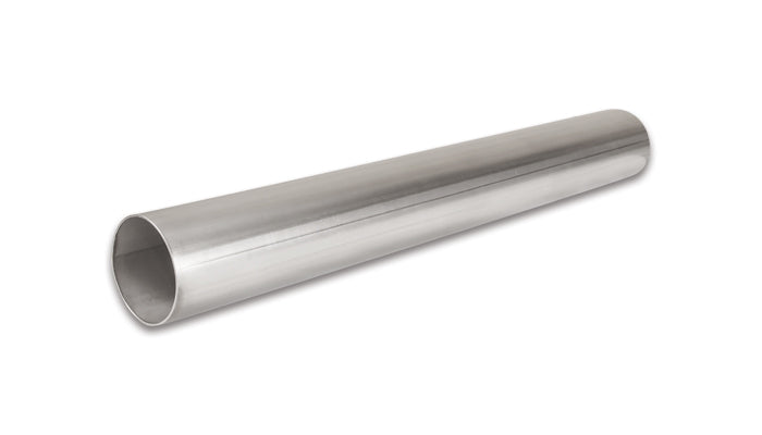 Vibrant 2.375in O.D. T304 SS Straight Tubing (16 ga) - 5 foot length