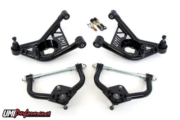 UMI Performance 70-81 GM F-Body Tubular Upper & Lower A-arm Kit