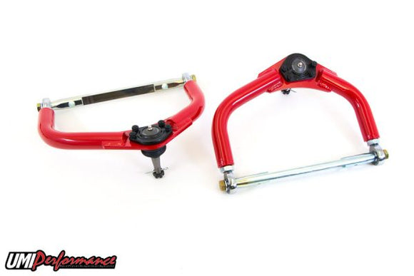 UMI Performance 70-81 GM F-Body Upper A-arms Front Adjustable Tall ball joints