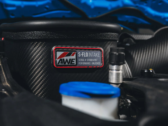 AWE S-FLO Carbon Intake for the S650 Mustang 5.0L